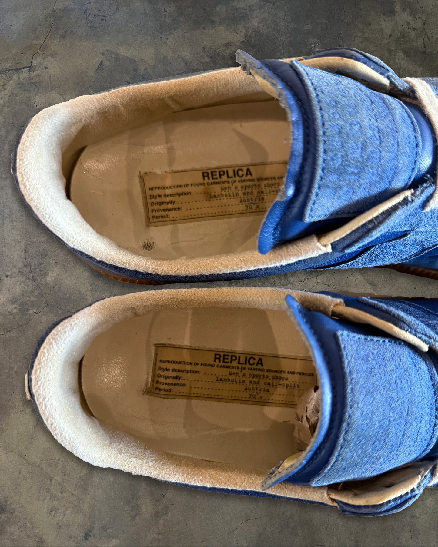 MAISON MARGIELA BLUE GAT 42