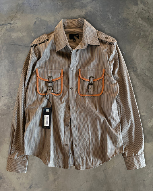 ROBERTO CAVALLI CARGO BUTTON UP