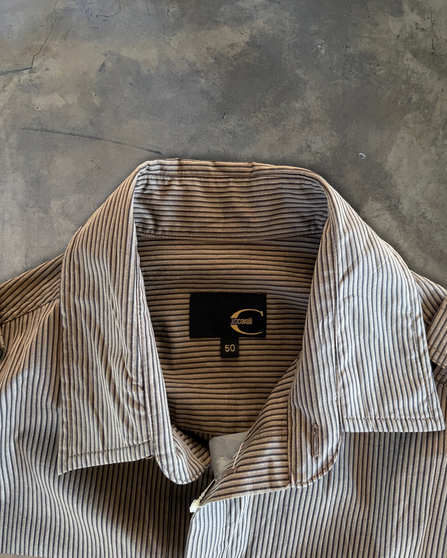 ROBERTO CAVALLI CARGO BUTTON UP