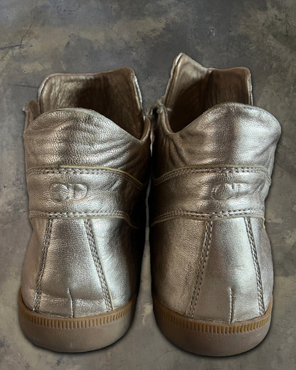 DIOR HOMME SS2006 METALLIC HIGH TOPS