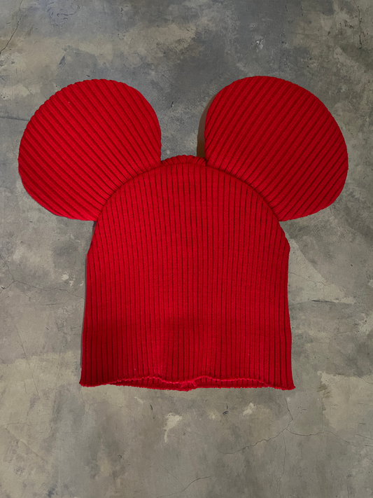 COMME DES GARÇONS AW2018 ‘MICKEY MOUSE’ EARS BEANIE HAT