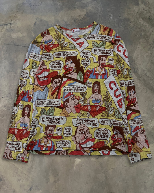 COMME DES GARÇONS HOMME SS2003 CUBA LONG SLEEVE