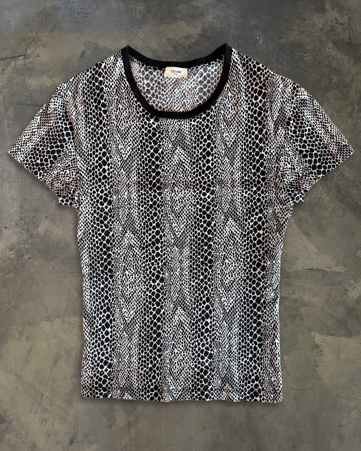 CELINE FW2019 PYTHON TEE