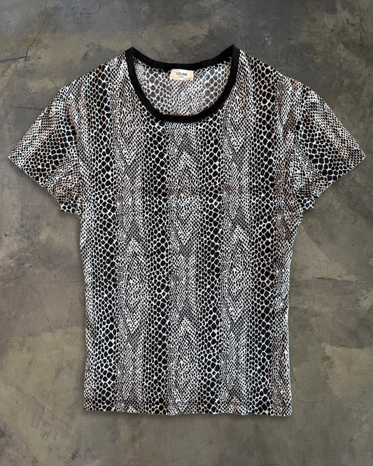 CELINE FW2019 PYTHON TEE