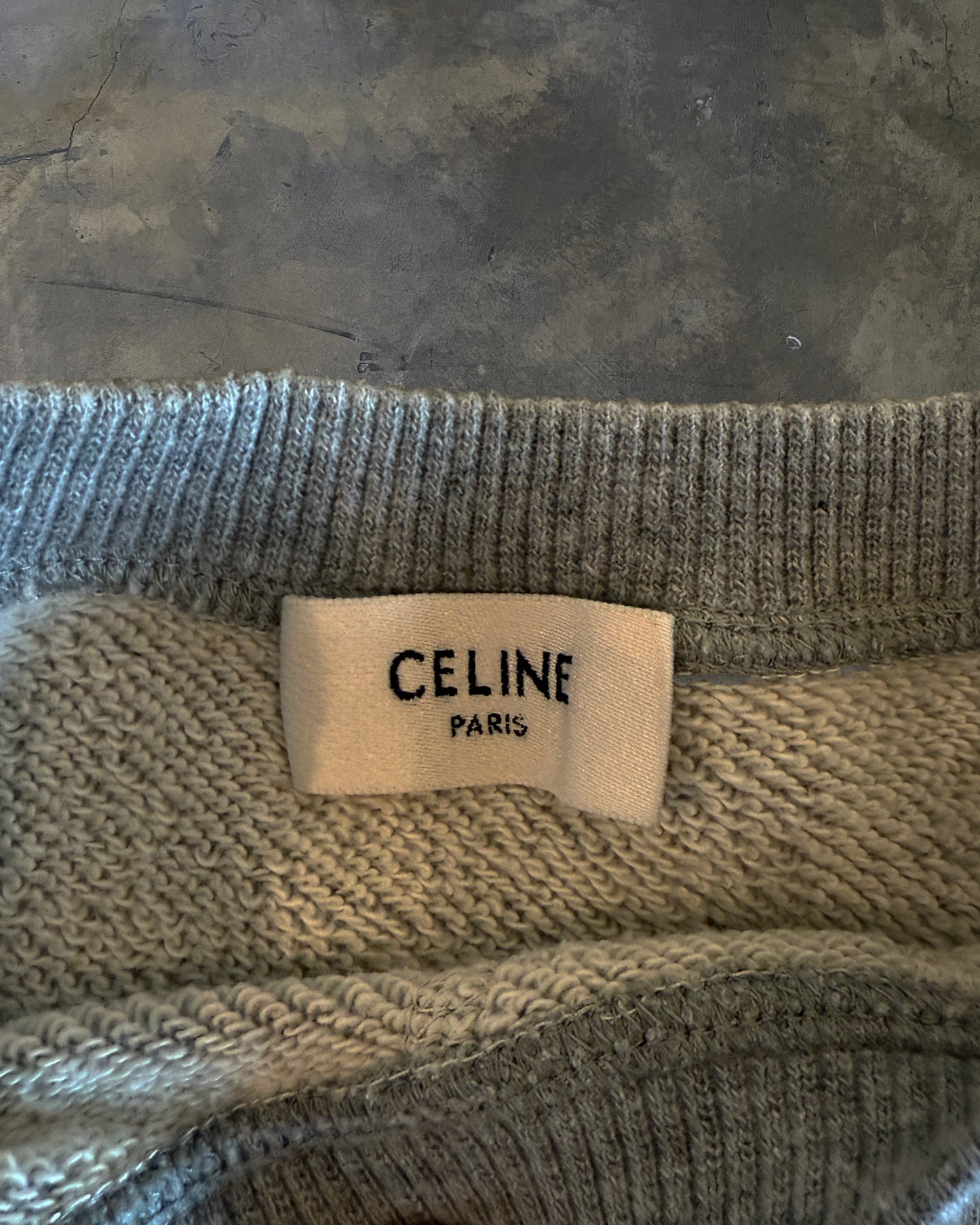 CELINE FW2019 "UNLOCK YOUR FANTASIES" RAGLAN CREWNECK