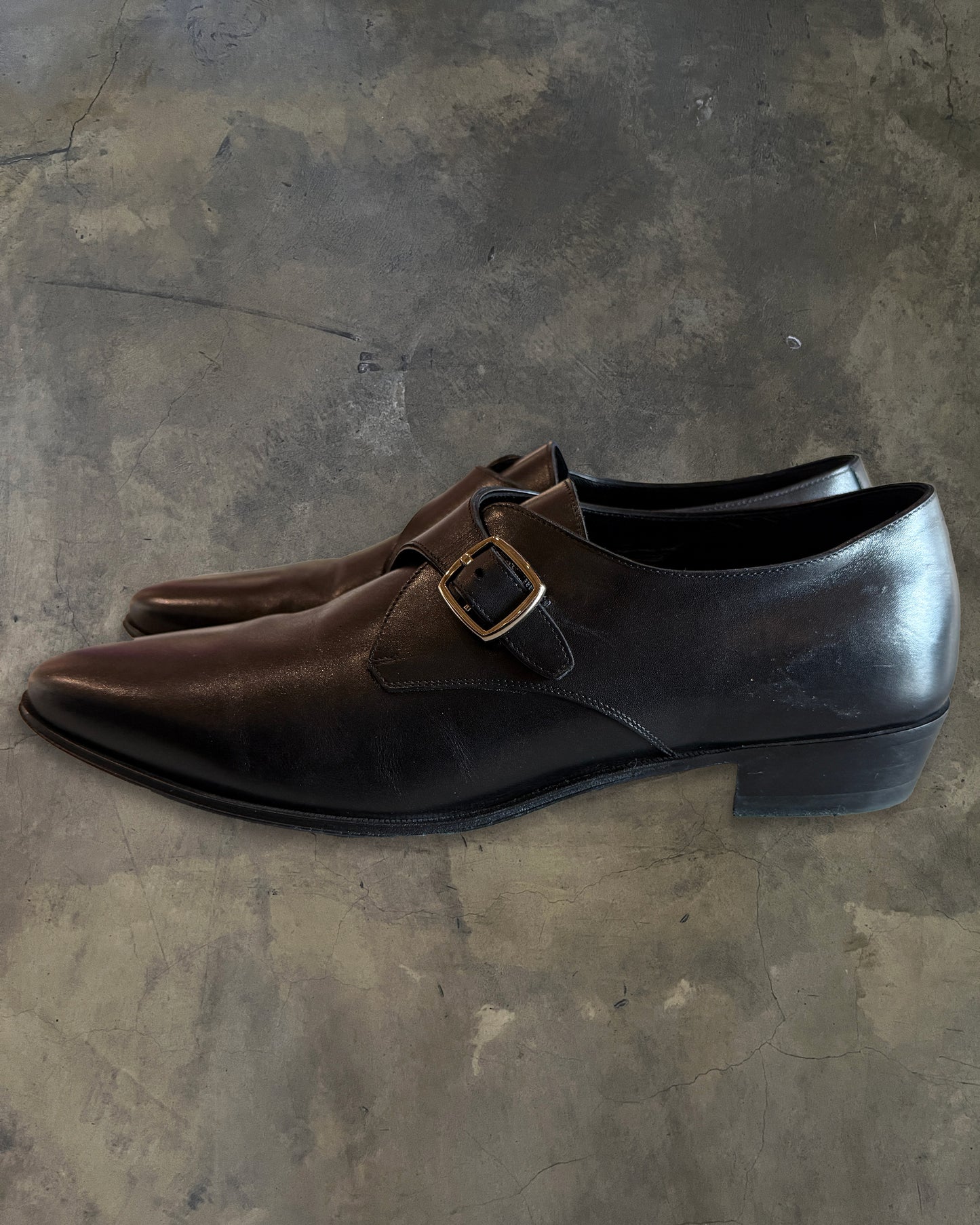 CELINE JACNO BUCKLE SHOE