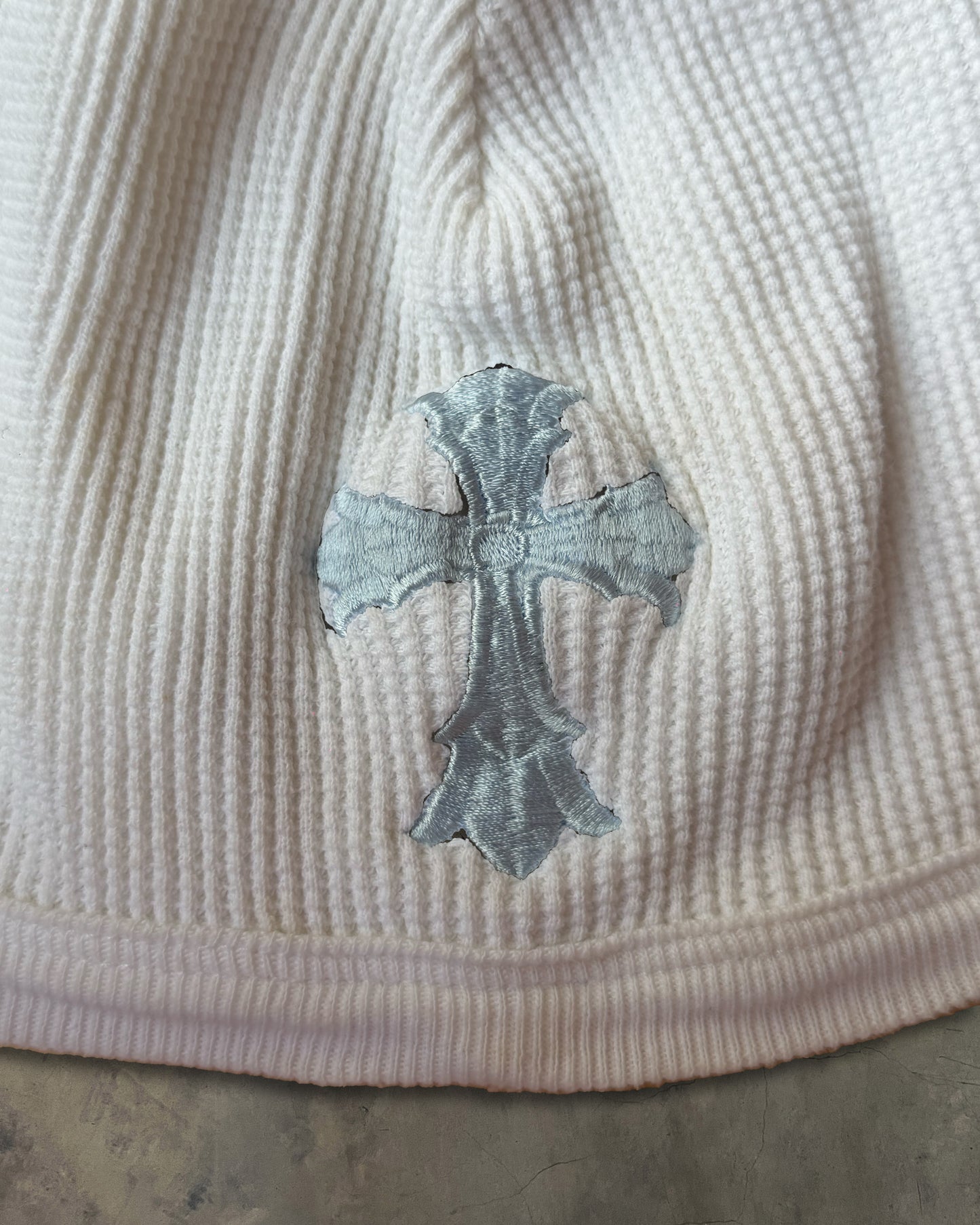CHROME HEARTS WAFFLE KNIT BEANIE