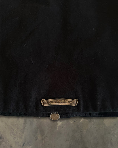CHROME HEARTS STREET MEAT DAGGER ZIP CANVAS WORK JACKET