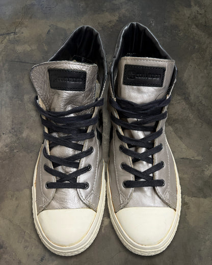 CONVERSE X JOHN VARVATOS SILVER LEATHER ALL STAR