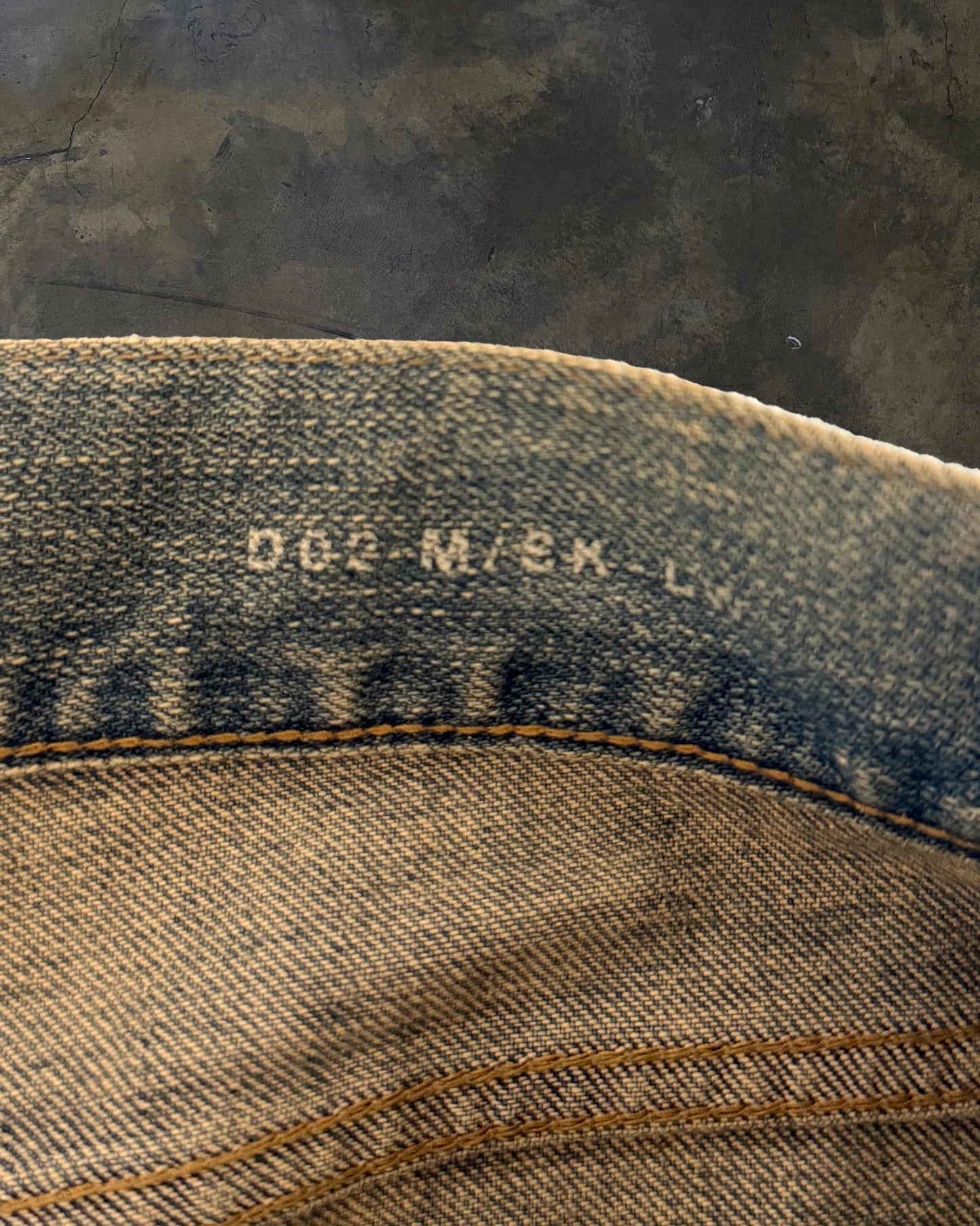 SAINT LAURENT SS2016 CRASH DENIM