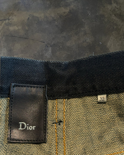 DIOR HOMME AW2006 " THESE GRAY DAYS" CUMMERBUND JEANS