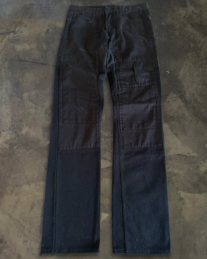 DIOR HOMME AW2007 NAVIGATE RUNWAY PATCHWORK DENIM