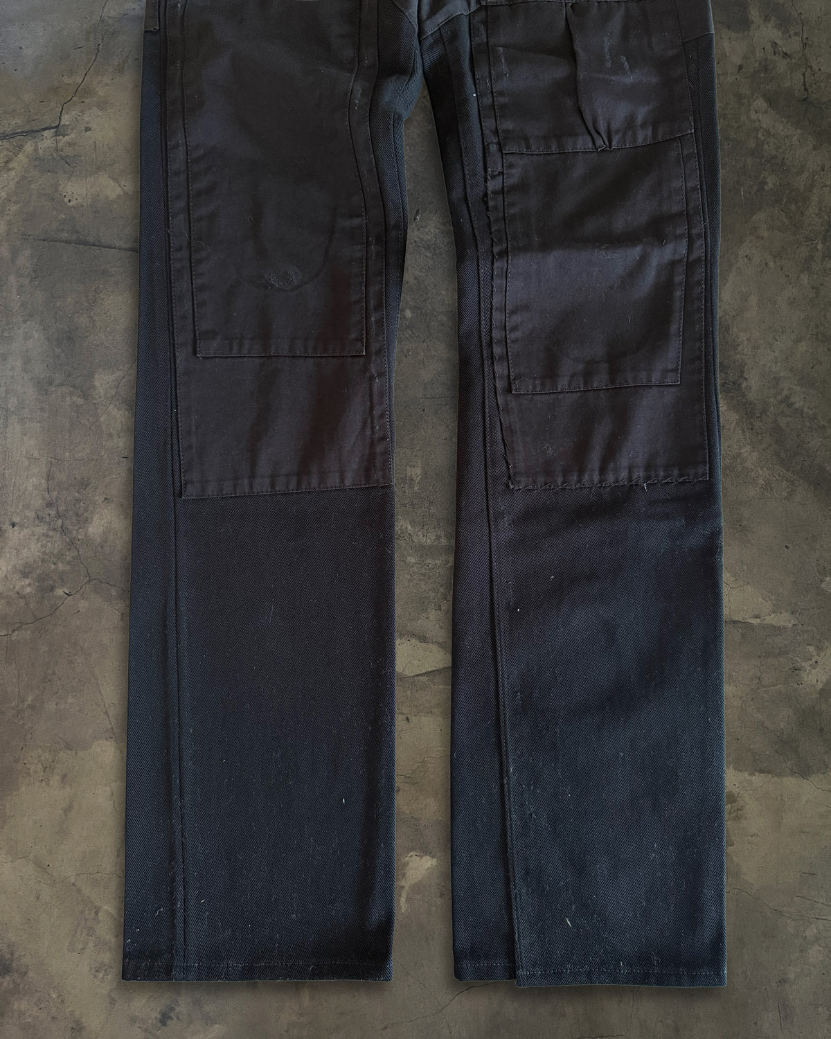 DIOR HOMME AW2007 NAVIGATE RUNWAY PATCHWORK DENIM