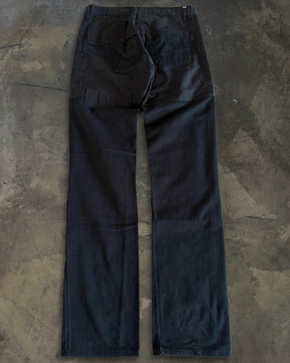 DIOR HOMME AW2007 NAVIGATE RUNWAY PATCHWORK DENIM