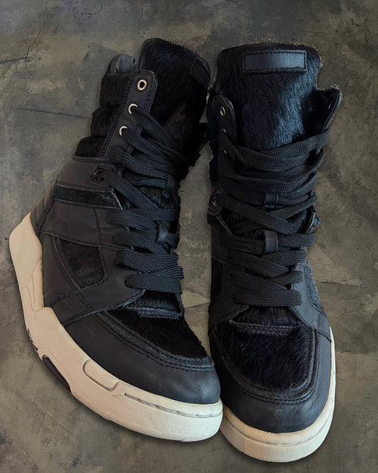 DIET BUTCHER SLIM SKIN HORSE HAIR HIGH TOPS