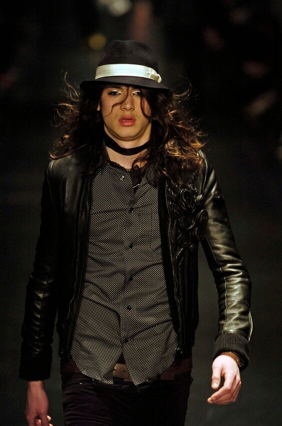 DIOR HOMME AW2005 'IN THE MORNING' RUNWAY MOTO JACKET