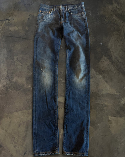 DIOR HOMME SS2011 DISTRESSED DENIM