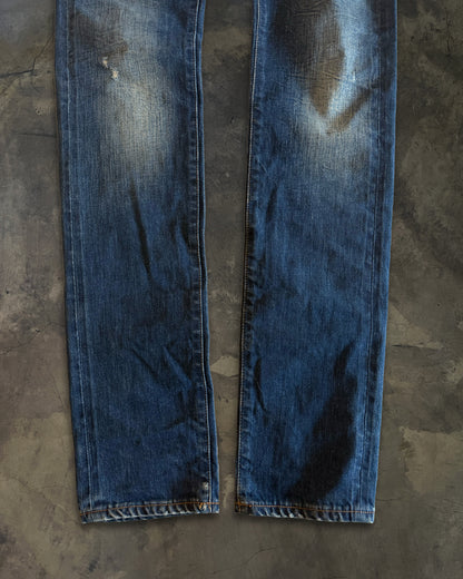 DIOR HOMME SS2011 DISTRESSED DENIM