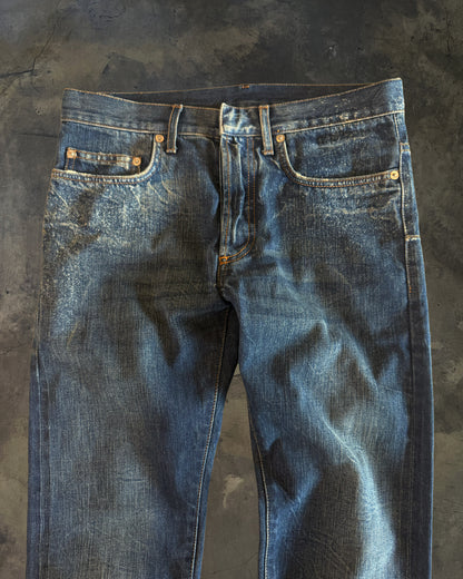 DIOR HOMME SS2011 DISTRESSED DENIM
