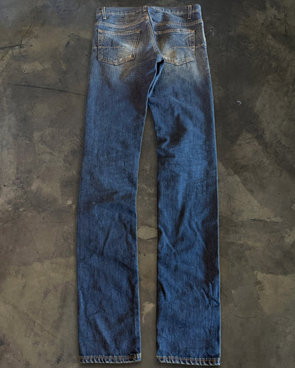 DIOR HOMME SS2011 DISTRESSED DENIM