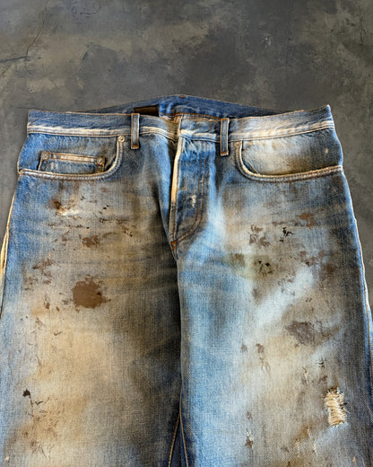 DIOR HOMME SS2011 MUDWASH DENIM