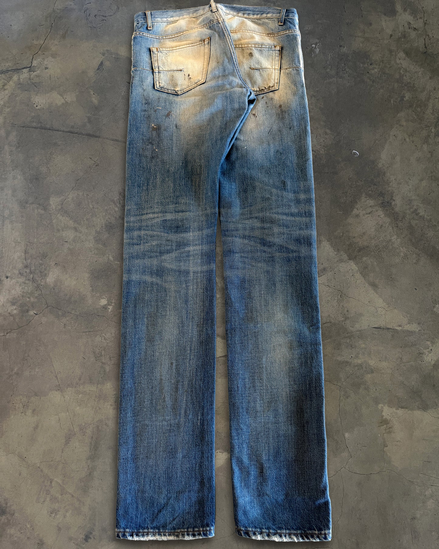 DIOR HOMME SS2011 MUDWASH DENIM