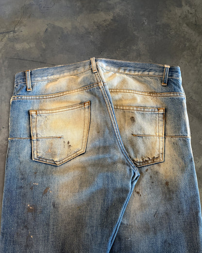 DIOR HOMME SS2011 MUDWASH DENIM