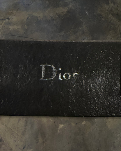 DIOR HOMME SS2004 "X" OVERLOCKED BELT