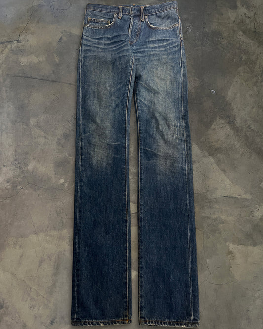 DIOR HOMME AW 2006 CLAW MARK DENIM