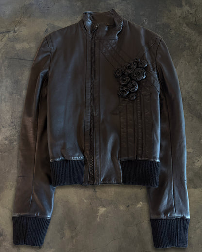 DIOR HOMME AW2005 'IN THE MORNING' RUNWAY MOTO JACKET