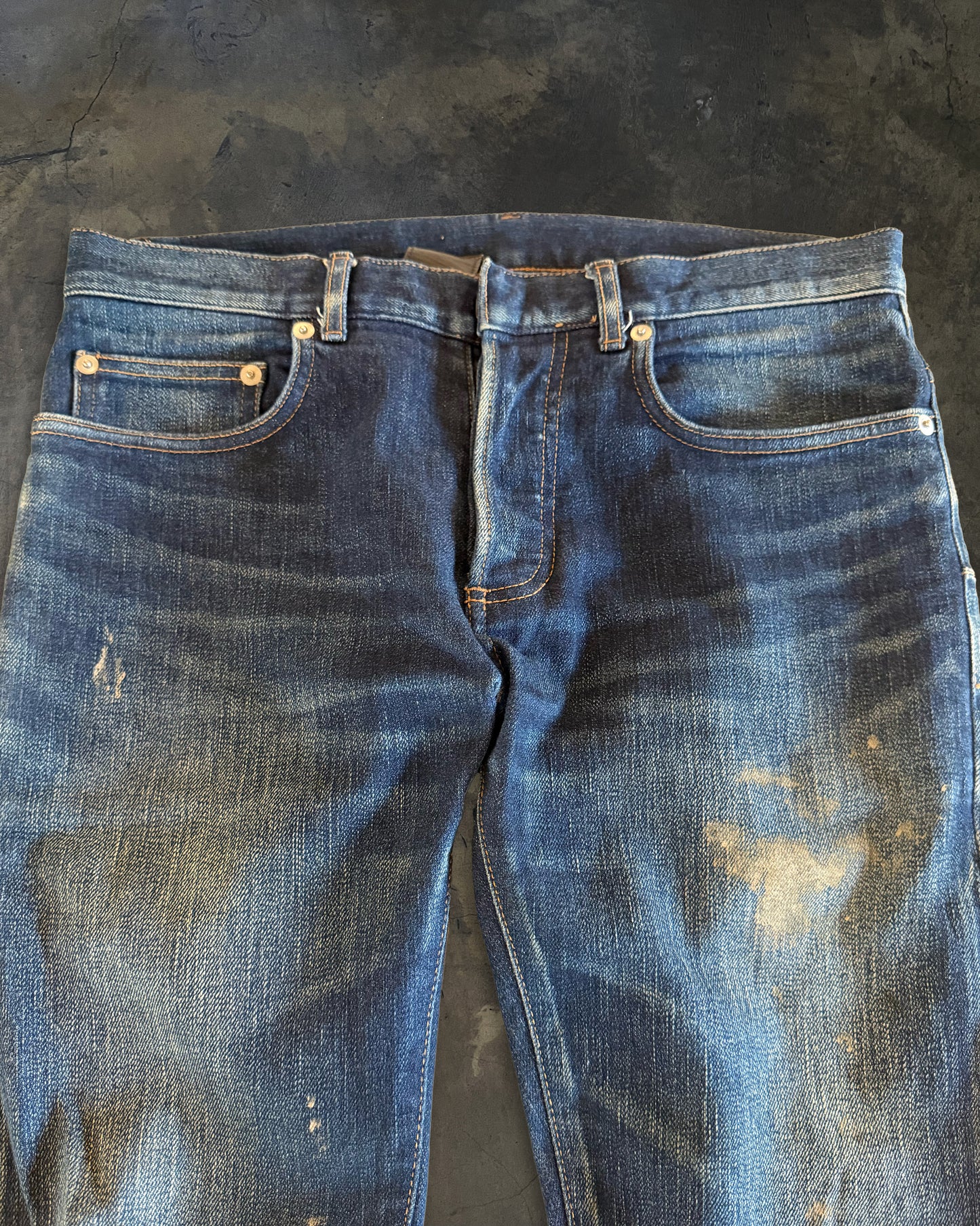 DIOR HOMME AW2011 INDIGO DENIM