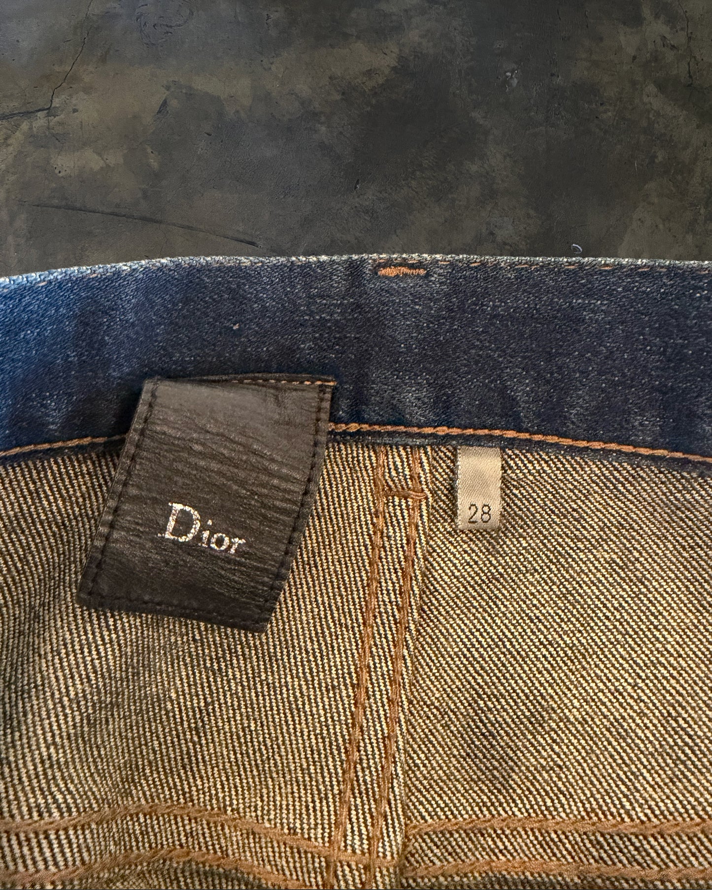 DIOR HOMME AW2011 INDIGO DENIM