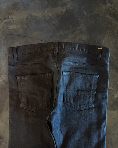 DIOR HOMME AW2008 WAXED NIGHTFALL DENIM