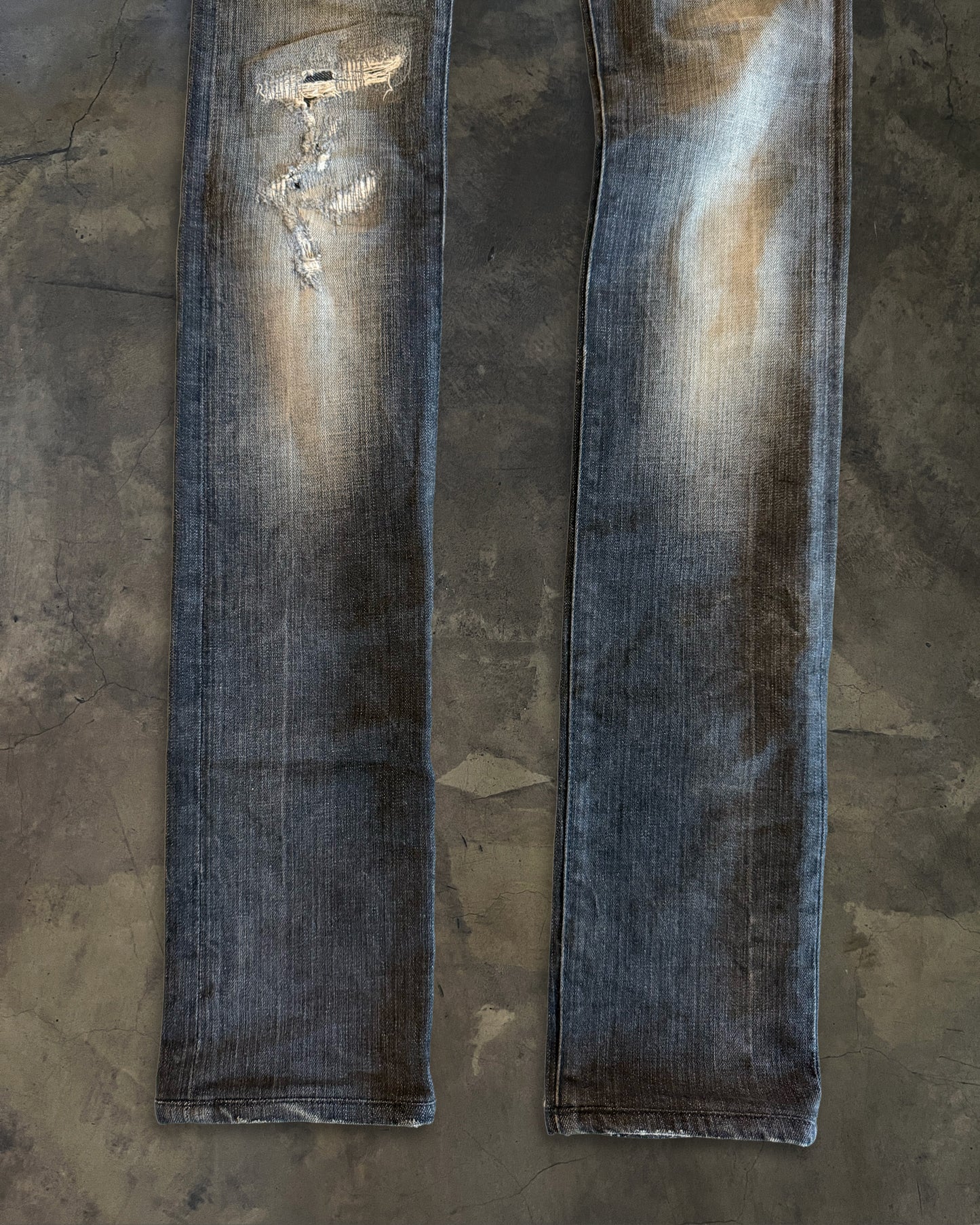 DIOR HOMME AW2010 REPAIRED "JAKE" DENIM