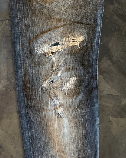 DIOR HOMME AW2010 REPAIRED "JAKE" DENIM
