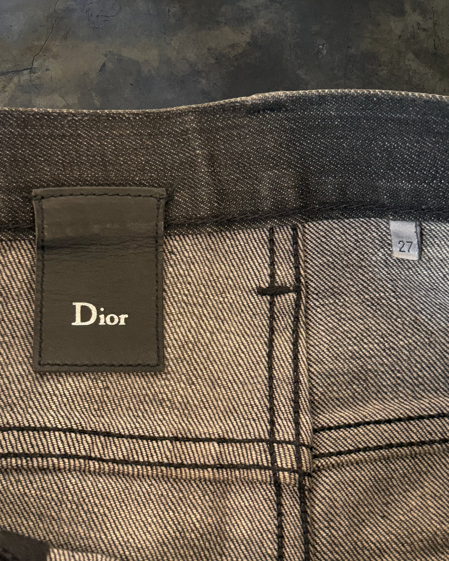 DIOR HOMME AW2010 REPAIRED "JAKE" DENIM