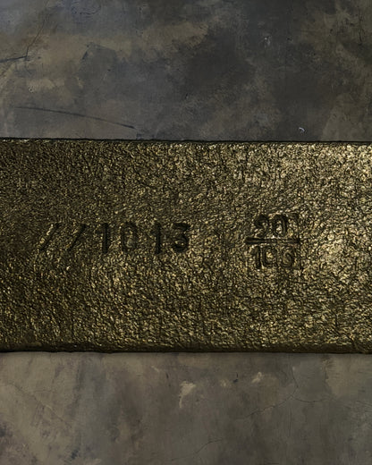 DIOR HOMME SS2004 "X" OVERLOCKED BELT