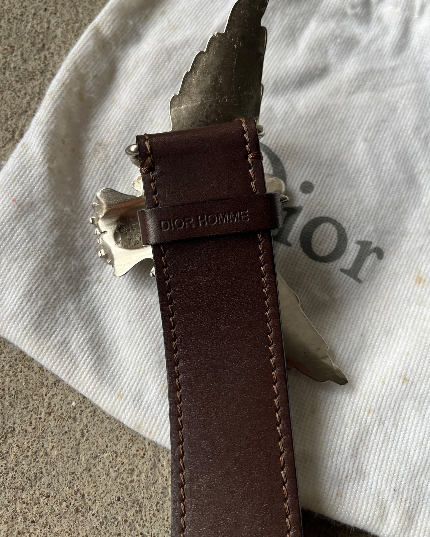DIOR HOMME AW2006 EAGLE BELT