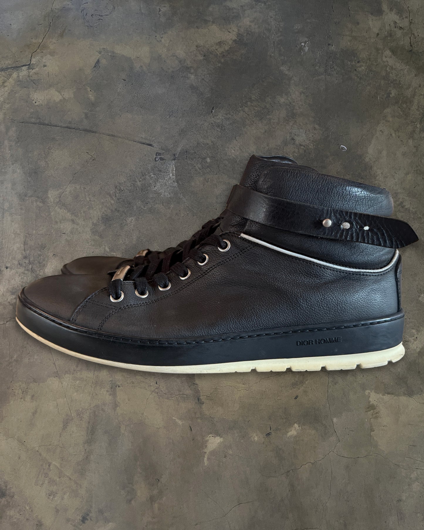 DIOR HOMME 2014 LEATHER STRAP HIGHTOP