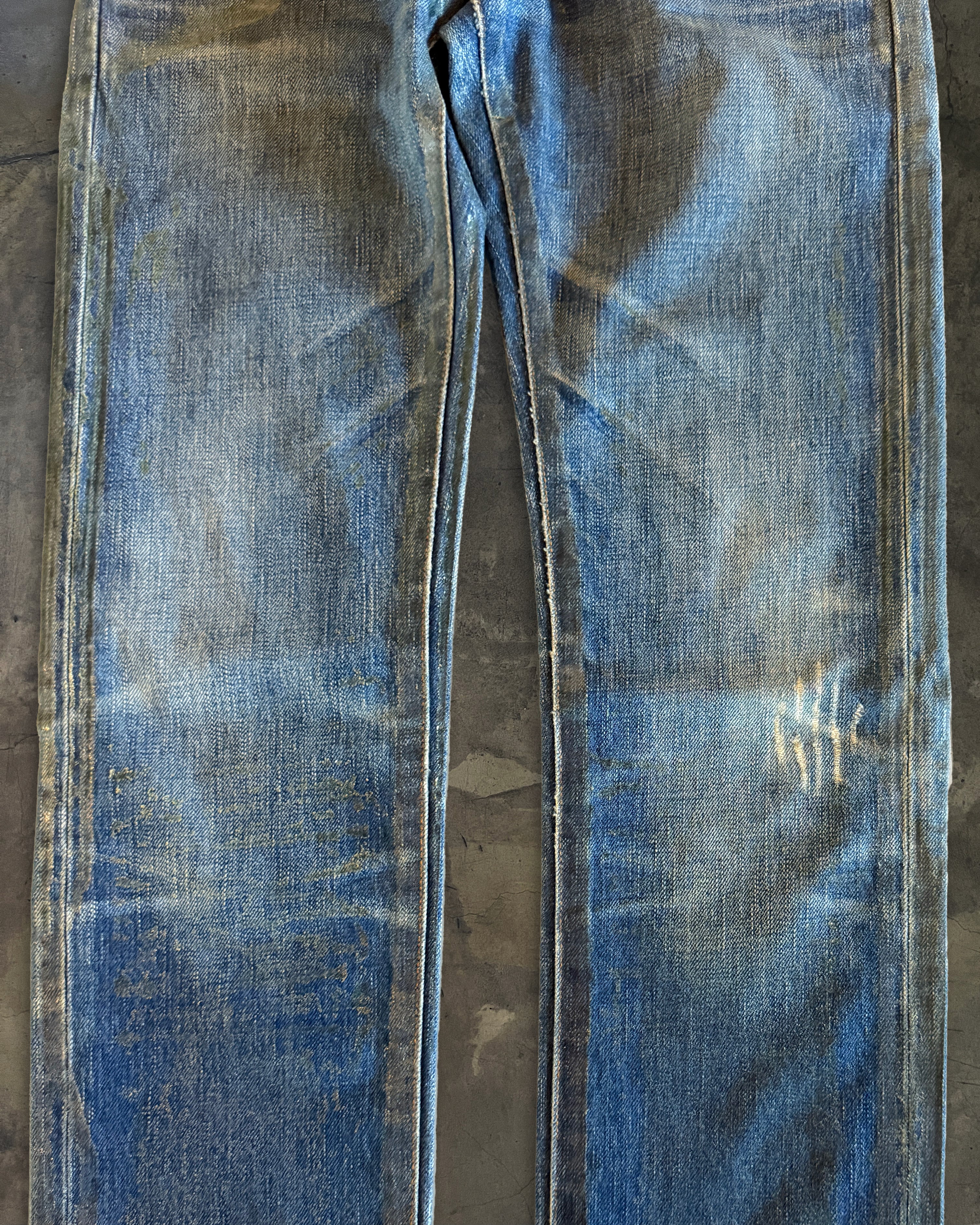 DIOR HOMME SS2007 LUSTER WAXED DENIM – glam archive