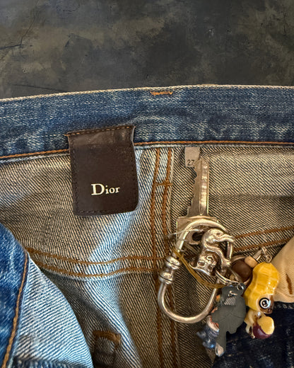 DIOR HOMME SS2007 LUSTER WAXED DENIM
