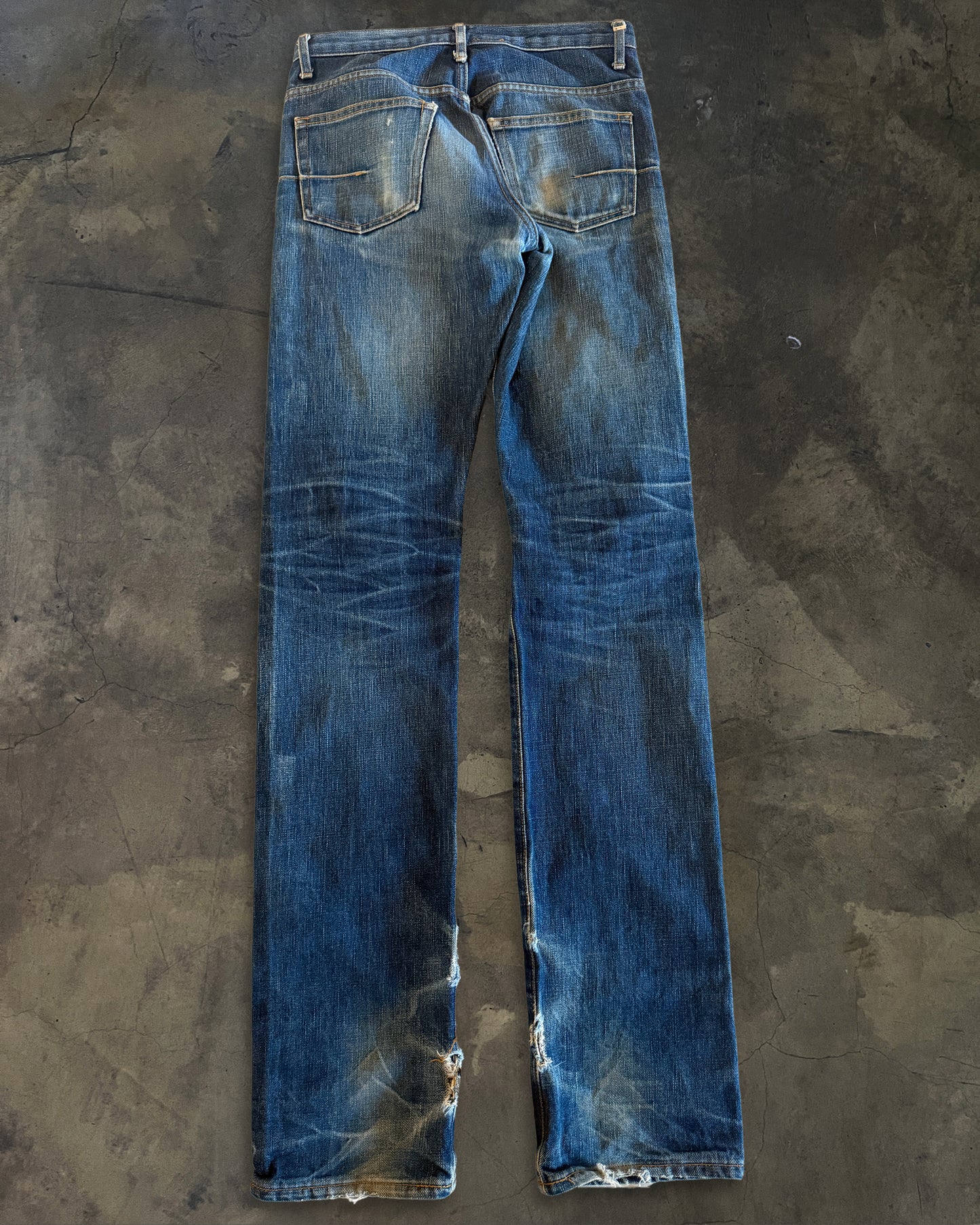 DIOR HOMME SS2006 WASHED DENIM