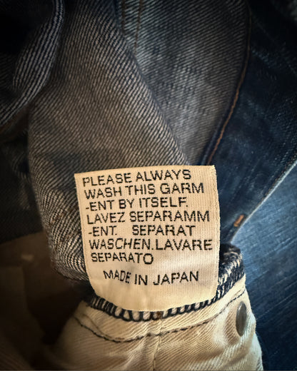 DIOR HOMME SS2006 WASHED DENIM