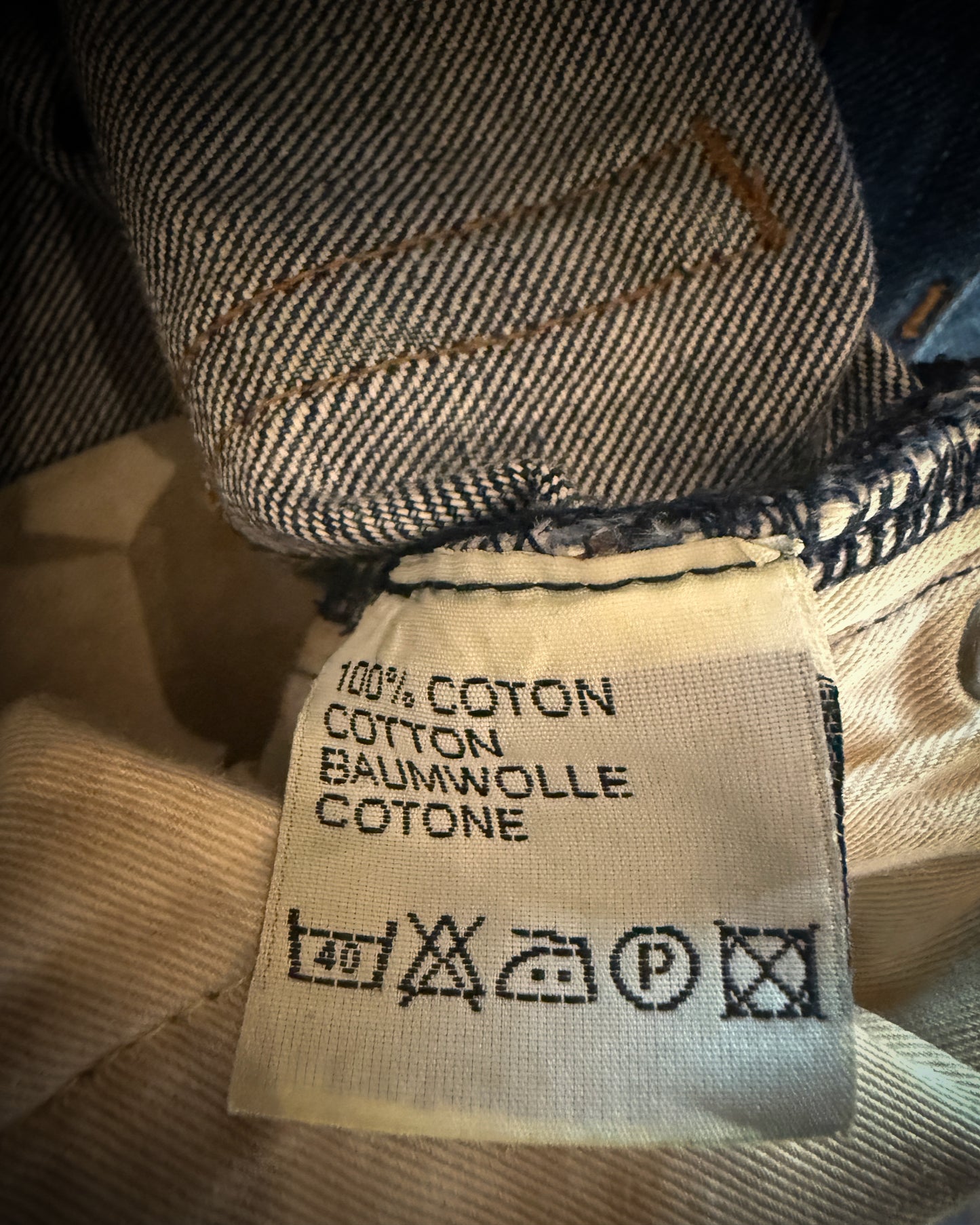 DIOR HOMME SS2006 WASHED DENIM