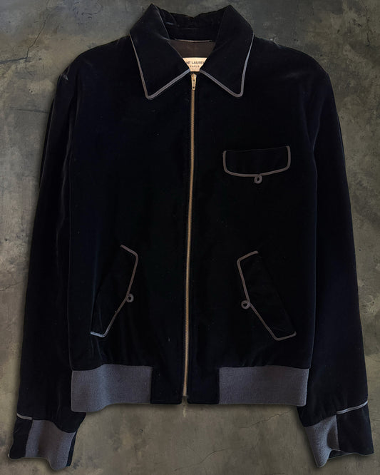 SAINT LAUERNT FW2015 VELOUR JACKET