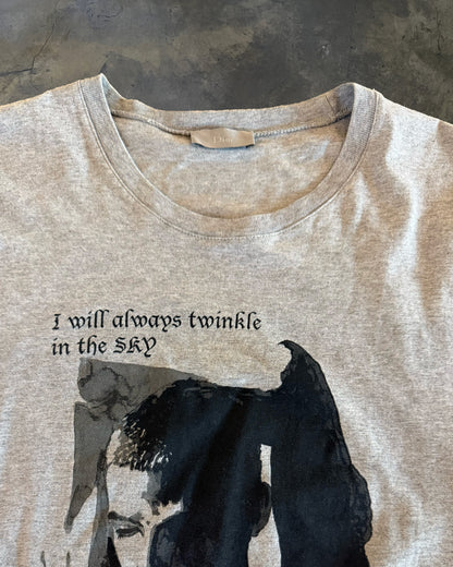 DIOR HOMME FW2006 "I ALWAYS TWINKLE IN THE SKY" TEE