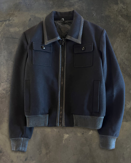 DIOR HOMME AW2005 "IN THE MORNING" WOOL BOMBER