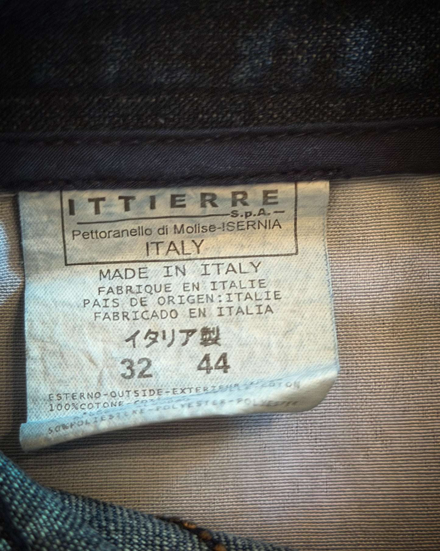 DOLCE GABBANA KNEE PATCH TWIST DENIM