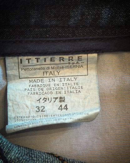 DOLCE GABBANA KNEE PATCH TWIST DENIM