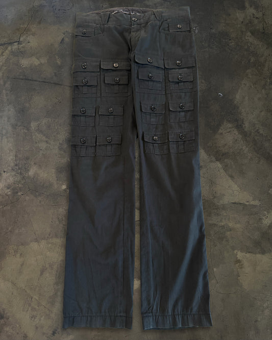 DOLCE GABBANA SS2008 RUNWAY MULTI POCKET CARGO